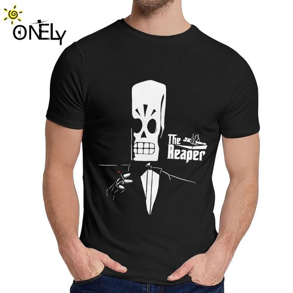 

натуральный хлопок жнец studio версия disambiguation tee shirt мужской стиль ретро молодой стиль классический шею топ tee