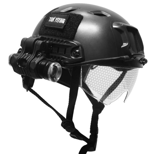 

tactical fast helmet fixture tactical helmet, Black;gray
