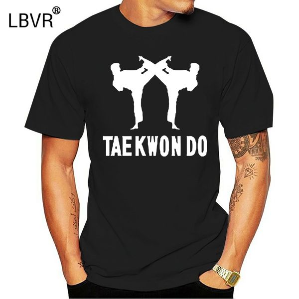 

tae kwon do taekwondo korean pronunciation t-shirt men's martial artser tee shirt cotton o-neck short