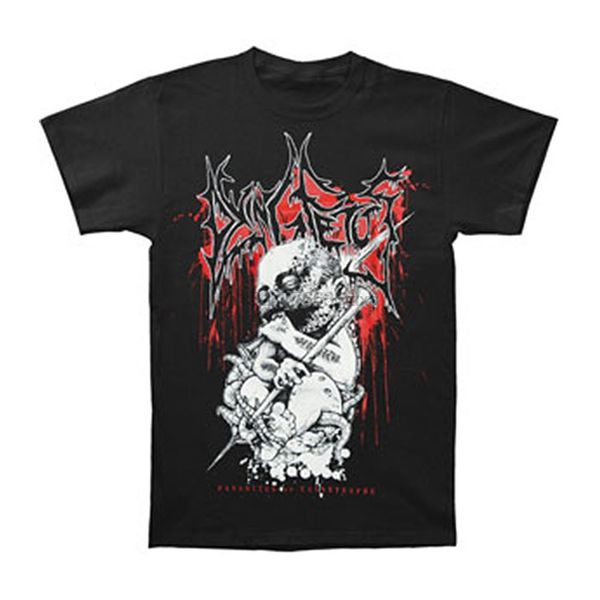 

dying fetus men's parasites t-shirt black