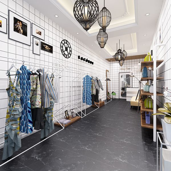 

nordic check wallpaper non woven clothing store bedroom restaurant l decorative wallpaper roll y87