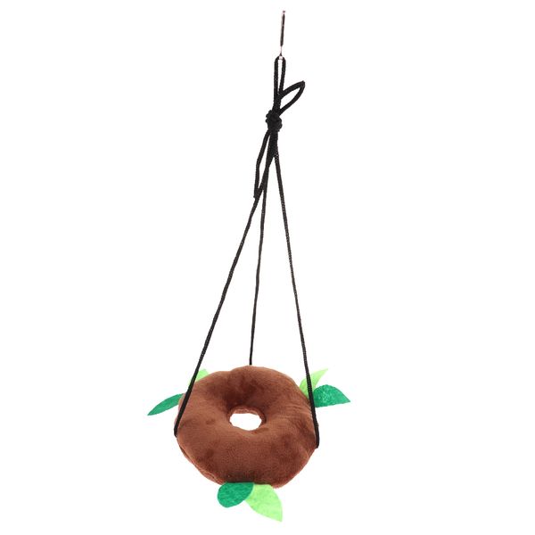 

pet hamster mouse soft swing hammock play toy small animal cage hanging
