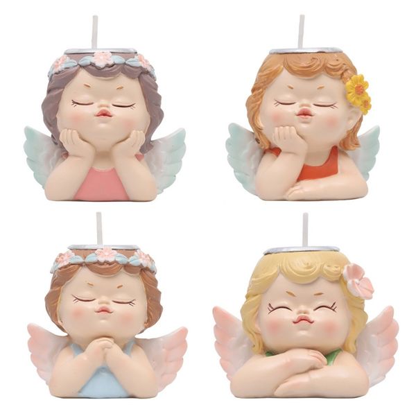 

lovely angel candlestick novel guardian angel candlestick cute gift female family home decoration accessoriesnew