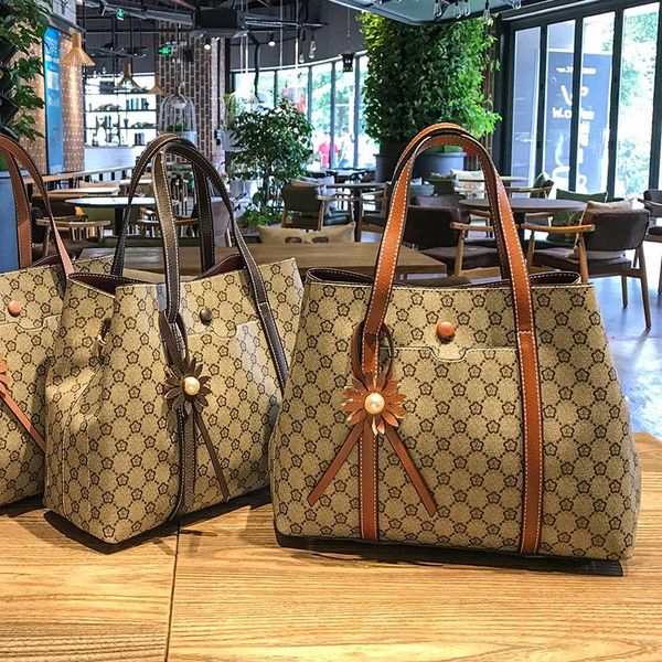 

2020 women's fashion bucket bag vintage tassel messenger retro shoulder simple crossbody bags tote wild handbags