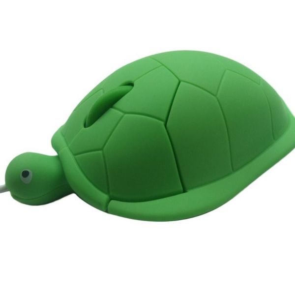 

computer accessory tortoise shape ergonomic designed universal home office 1000dpi usb port silicone sensitive wired mouse