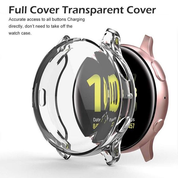 

tpu cover case full protect sell for samsung active1 2 46 44mm smart watch sell series six colors optional new
