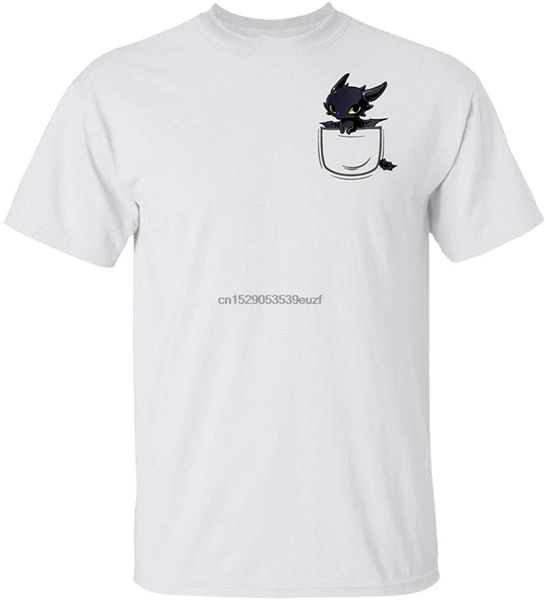 

toothless in pocket christmas gifts tee shirt 100% cotton t-shirt