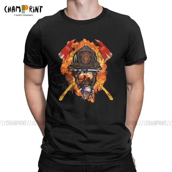 

men firefighter the anonymous heroes t shirts 100% cotton clothing vintage short sleeve crew neck tee shirt gift idea t-shirt
