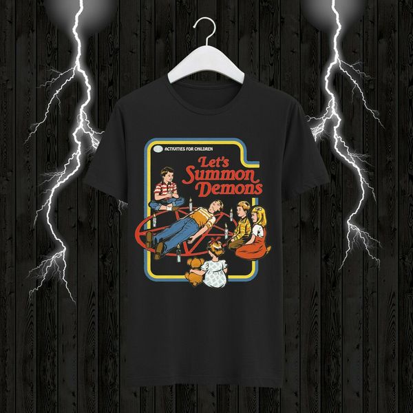 

позволяет вызывать демон мероприятие для детей dkm64 graphic black teecartoon t shirt мужчины цвет нового хлопок футболка хорошего качества