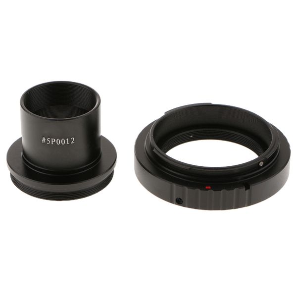 

t t2 ring for olympus slr camera lens + 1.25inch telescope mount adapter - black