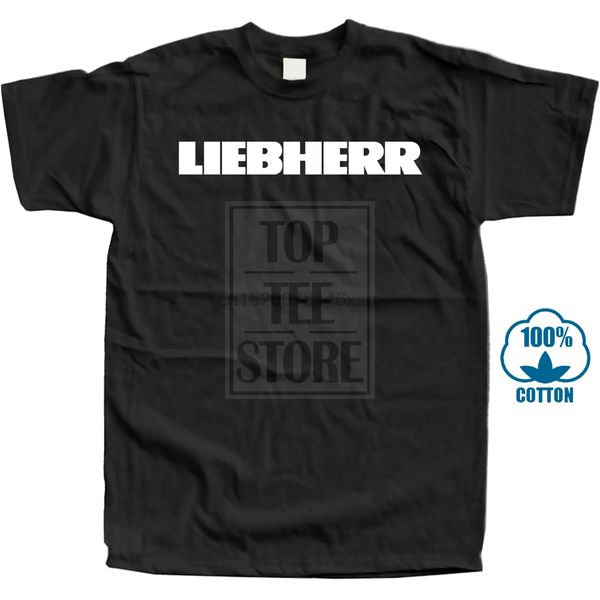 

liebherr group company mobile crane truck excavator t shirt mensize s 2xl custom printed tshirt hip hop funny tee