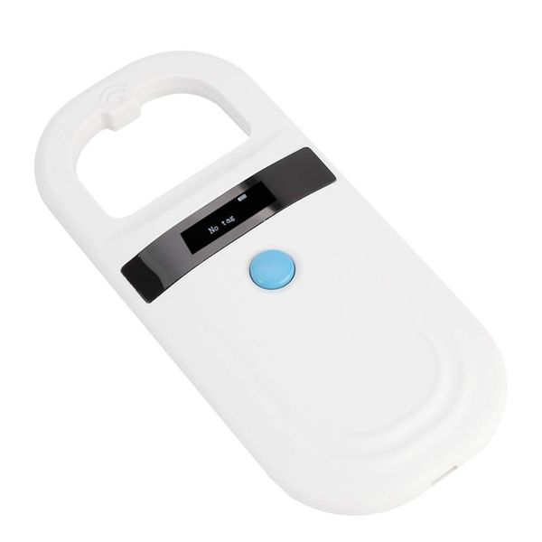 

microchip reader rfid pet microchip scanner with led display 128 pieces of tag information storage for animal tracking