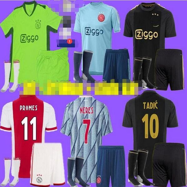 

ajax kids football kits 20 21 soccer jersey 2020 2021 kids new 20 21 football kits ajax 2021 football jerseys shirt maillot de foot, Black;yellow