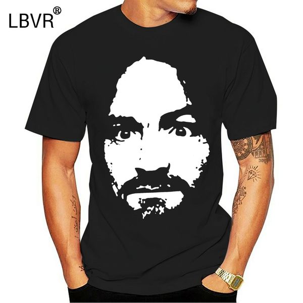 

new charles manson men's t-shirt size s-2xl 2019 new fashion t shirt brand hip hop print men tee shirt 100% cotton