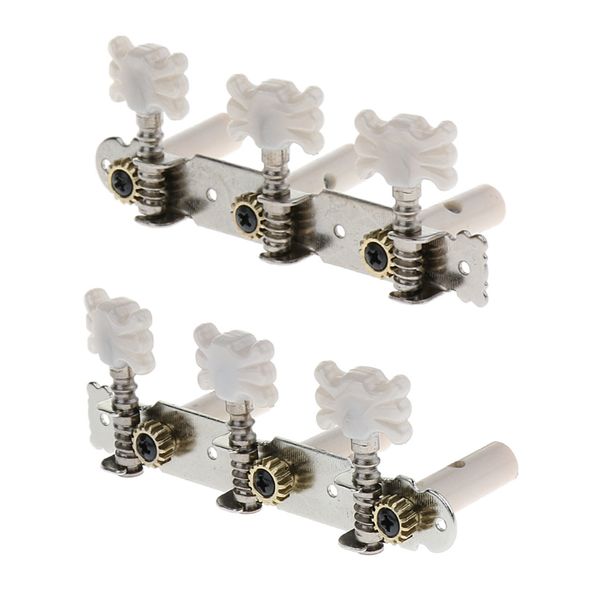 

6 string guitar string button tuning peg machine head tuner pack of 2
