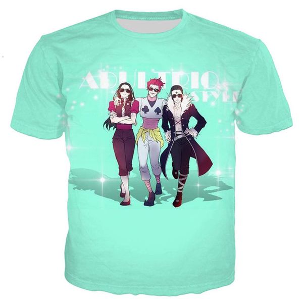 

anime hunter x hunter hisoka 3d print shirts oversized horror harajuku men clothing