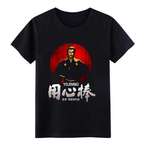 

akira kurosawa's yojimbo classic samurai movie t shirt designer tee shirt euro size s-3xl pictures fitness shirt