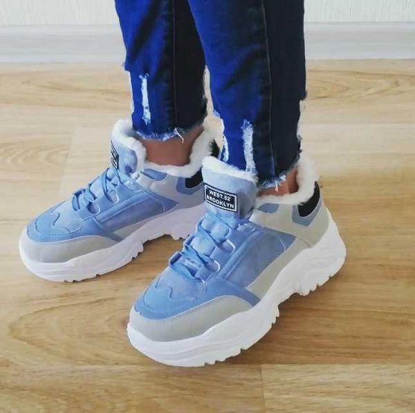 

2020 classic suede women winter sneakers warm fur plush insole ankle boots women shoes lace-up shoes woman snow boots, Black