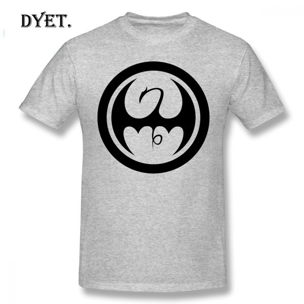 

iron fist t shirt classic iron fist dragon icon t-shirt cute 6xl tee shirt beach print short-sleeve men tshirt