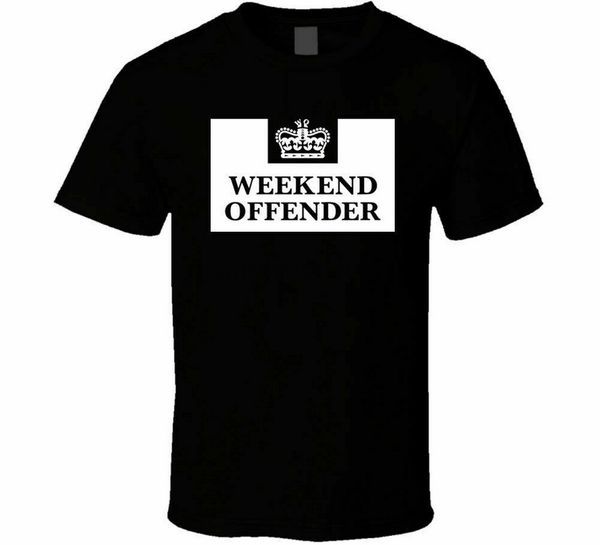 

weekend offender tee t shirt black white tshirt mens birthday gift t-shirt