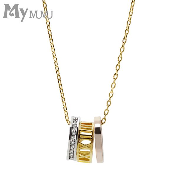 

chains 2021 fashion necklace simple temperament personality cool jewelry gift for girl, Silver