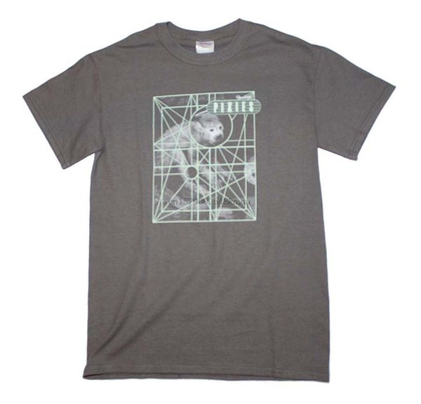 

authentic the pixies monkey grid official t-shirt s m l xl new custom printed tshirt hip hop funny tee mens tee shirts