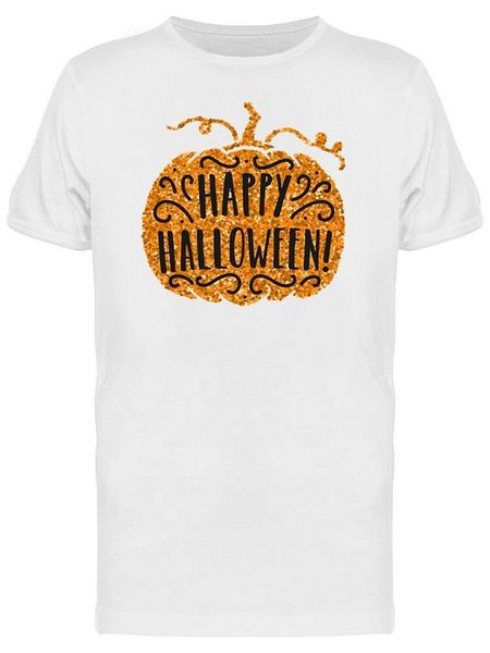 

pumpkin silhouette men's tee -image by gym tee shirt