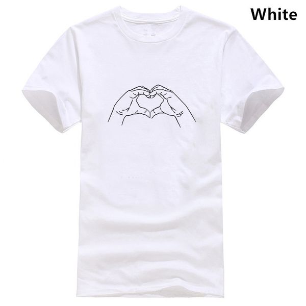 

custom heart gesture h t-shirts mens 3xl 4xl 5xl famous hiphop top