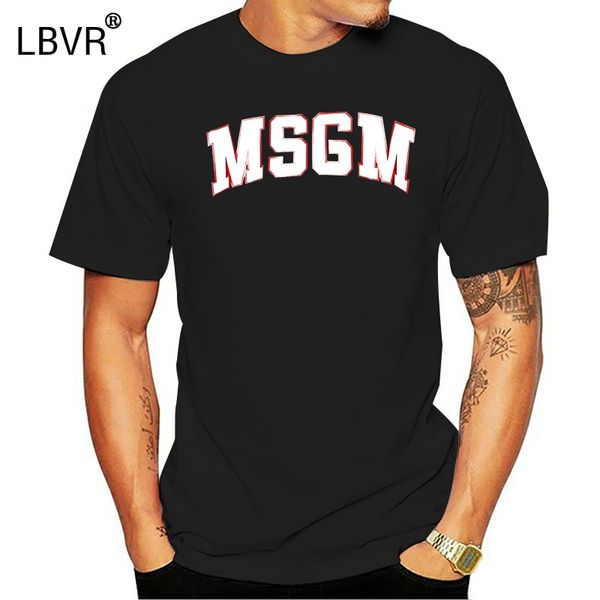 

fashion men short sleeves women t shirt msgm cotton t-shirt women