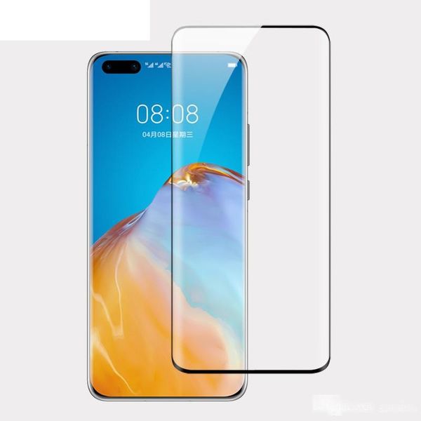 

for huawei p40 pro p30 mate 30 pro full cover curved tempered glass galaxy note 20 10 s9 s10 plus s20 s20ultra screen protector 3d