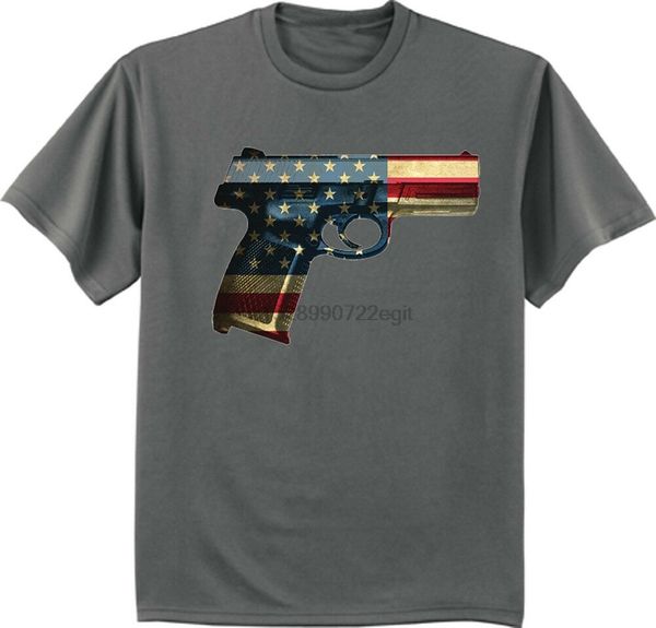 

american flag gun decal concealed carry 2nd amendment tee gun rights t-shirt
