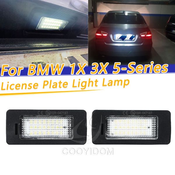 

cooyidom license plate light lamp for 1x 3x 5-series e82 e88 e46csl e90 e91 e92 e93 e39 e60 e61 e84 e70 e71