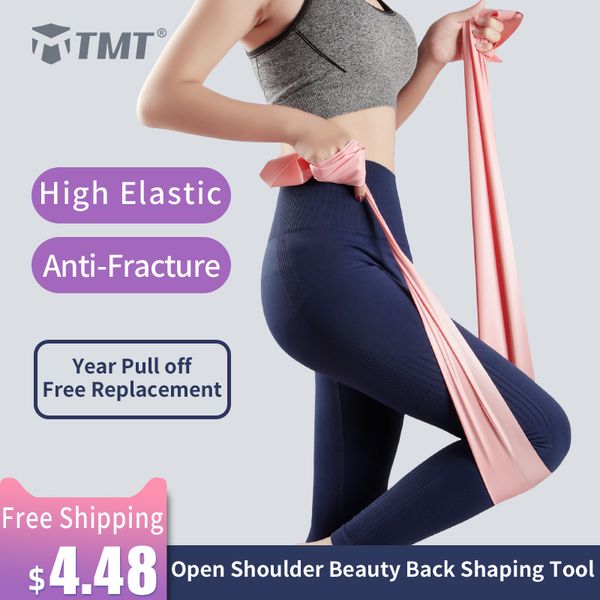 

resistance bands 200cm fitness elastic workout shape sport gym yoga high elasticity belt band lose weight exercise equipment