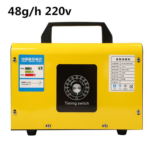 

48g/h ozone generator ozonator 220v air purifier ozonizer cleaner ozono desinfection sanitizing machine 2020 new
