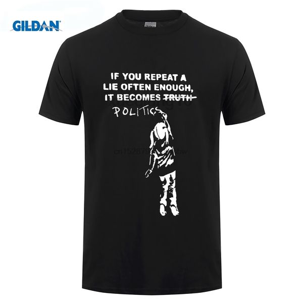 

if you repeat a lie often enough it become politics