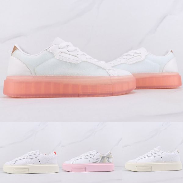 

high-quality sw classic woman skateboard shoes white low-fashion sports casual shoes outdoor breathable wear-resistant platform shoes