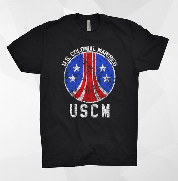 

alien t shirt nostromo alien vs predator uscm marines ripley ufo aliens(1