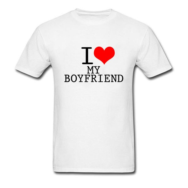 

i love my boy friend для мужчин хорошего качества o шеи полного хлопка малого размера футболка на заказ валентин подарки t lovers рубашки па