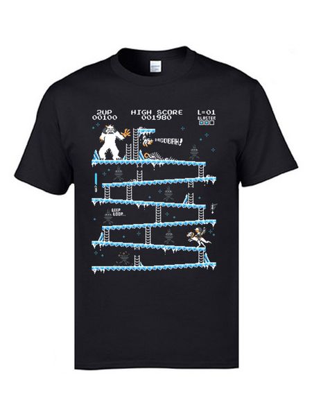 

donkey kong pocket games funny t-shirts interesting video table gamer tee shirt 100% cotton tees boy camisetas