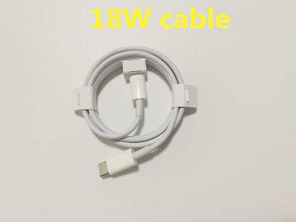 

original oem 18w pd charging cable usb c for 11 pro max data cable type c quick charge for usb-c core with packing