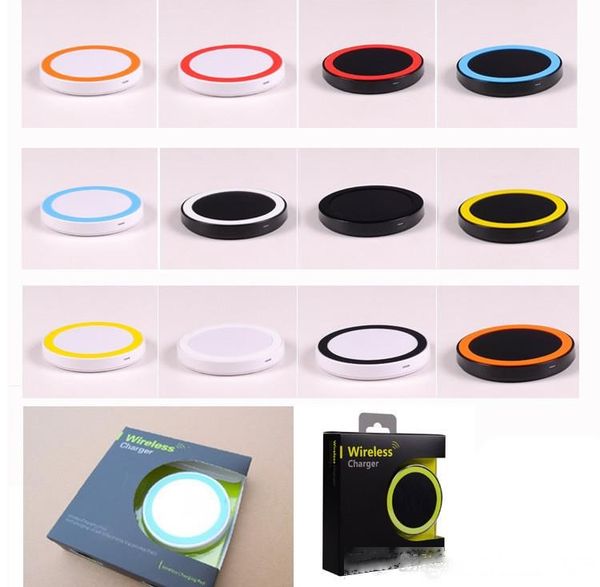 

for iphone x 8 plus qi wireless charger cell phone mini charge pad for qi-abled device for samsung s8 plus