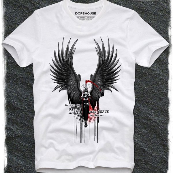 

t shirt better rign in hell than serve in heaven goth gothic anime manga japan girl satanic satanism satan church anton lavey