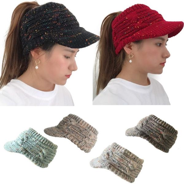 

winter hats for women crochet knit cap skullies beanies warm caps female knitted stylish hat ladies fashion, Blue;gray