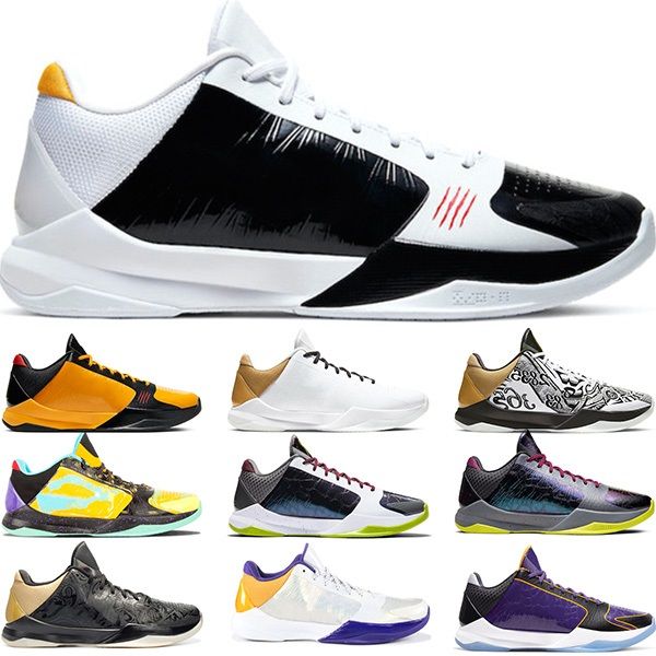 

2020 basketball shoes 5 5s proto big stage triple black dark night alternate bruce lee chao la mens trainers sports sneakers size 40-46