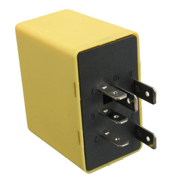 

6pin indicator flasher hazard yellow relay for turn signal