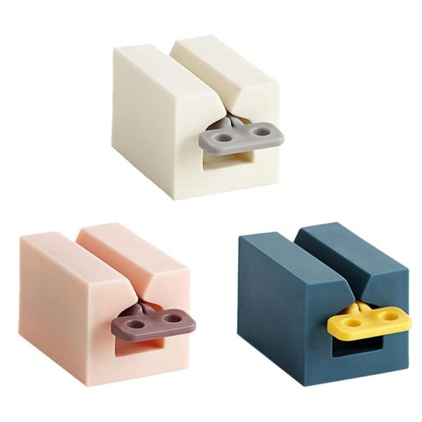 

3pcs tube squeezer washrom rolling type plastic facial cream squeezer extruder