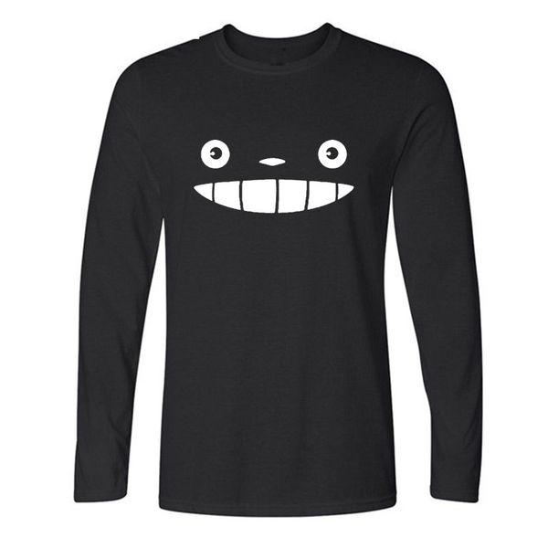 

аниме мой сосед тоторо face смешной graphic t-shirt mens лето стиль мода короткие рукава крупногабаритные streetwear футболки