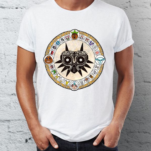 

men's t shirt majora's mask legend of zelda artsy tee