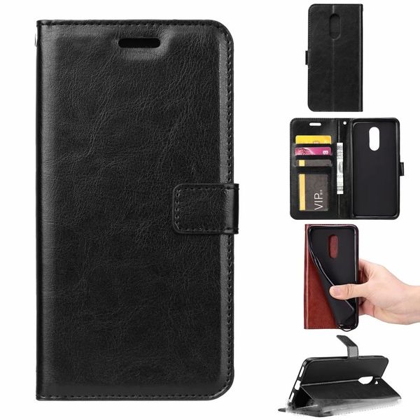 

crazy horse wallet leather phone cover cases case for xiaomi 6x a2 pocophone f1 8 9 6a redmi note 7 6 k20 pro