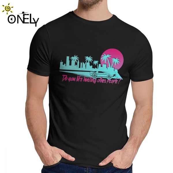 

men tee shirt ine miami hurting others good cotton novelty o-neck vintage short sleeve